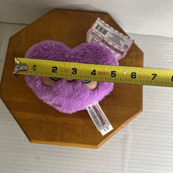 Squeezamals Scented Purple  Heart‎ Plush Valentines 2019 - Picture 8 of 10